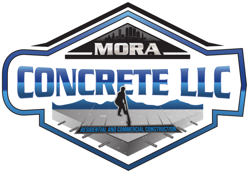 Mora Concrete LLC badge logo
